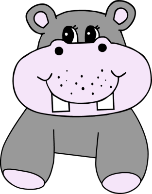 Detail Hippopotamus Clipart Nomer 32