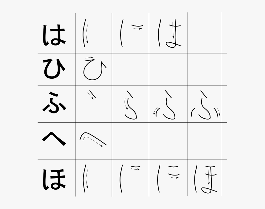 Detail Hiragana Hd Nomer 14