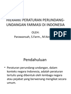 Detail Hirarki Perundang Undangan Nomer 35