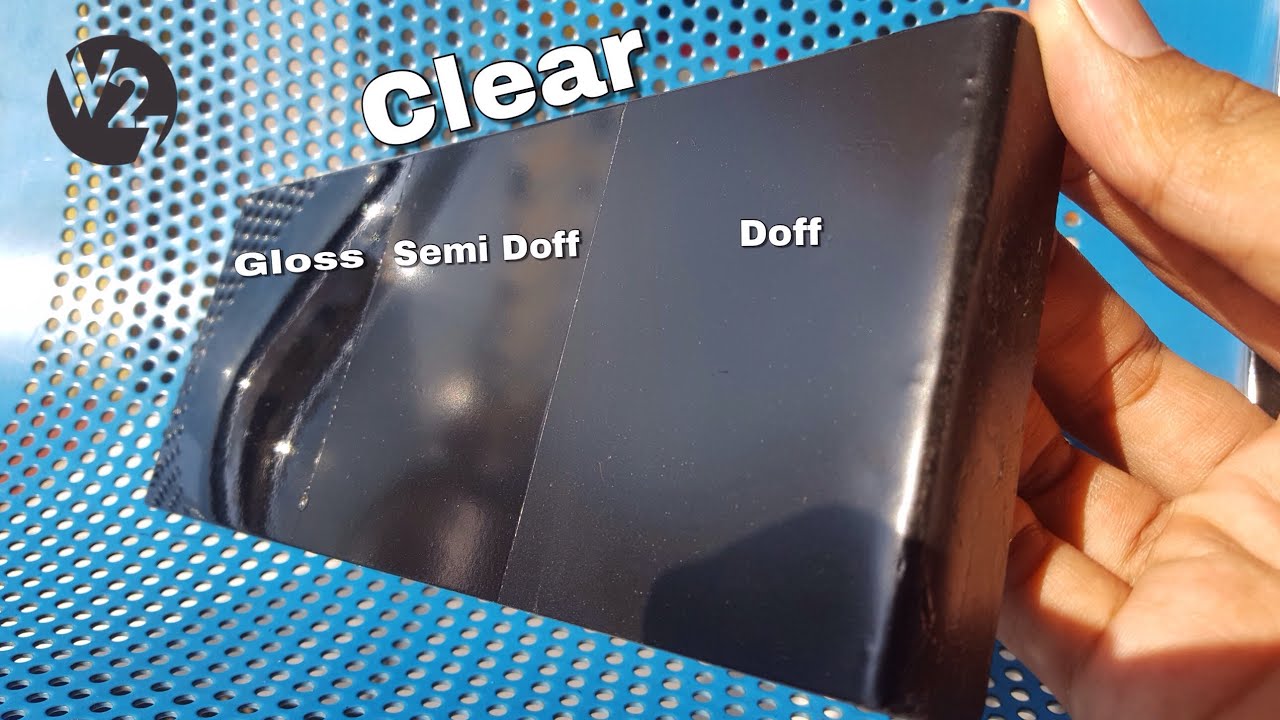 Detail Hitam Doff Dan Hitam Glossy Nomer 17