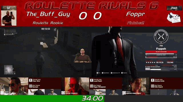 Detail Hitman Roulette Nomer 47