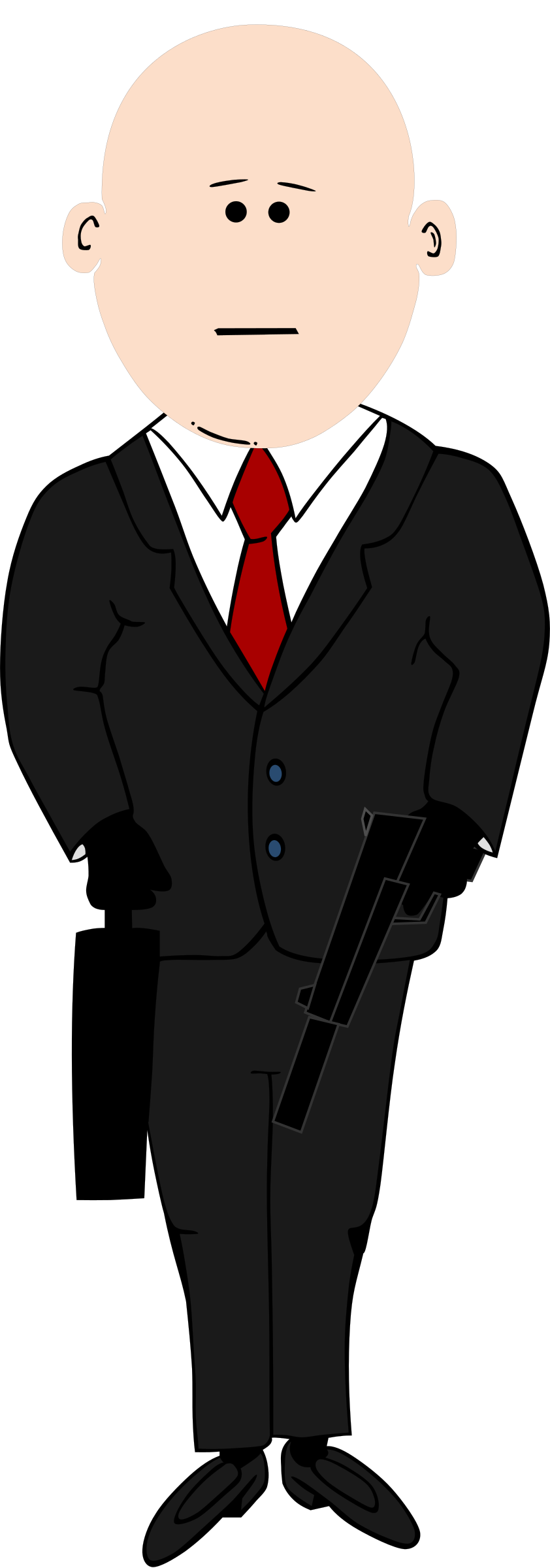 Detail Hitman Transparent Nomer 47