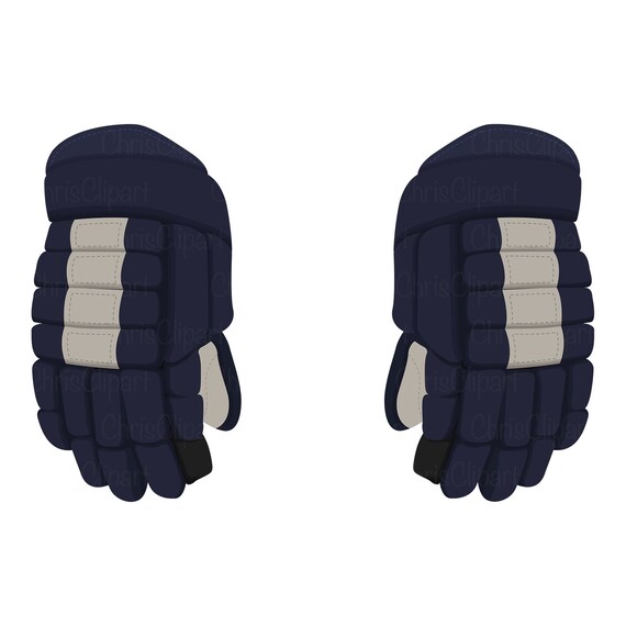 Detail Hockey Gloves Clipart Nomer 15