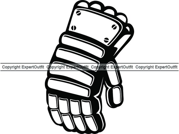 Detail Hockey Gloves Clipart Nomer 34