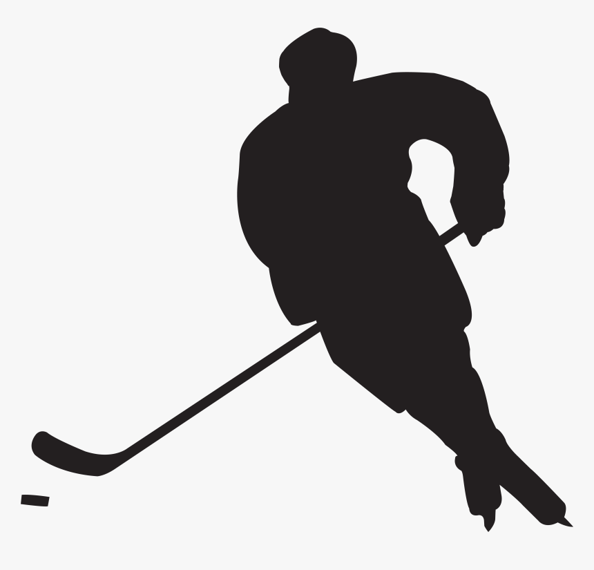 Detail Hockey Player Silhouette Vector Free Nomer 6