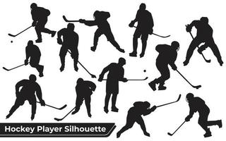 Detail Hockey Player Silhouette Vector Free Nomer 51