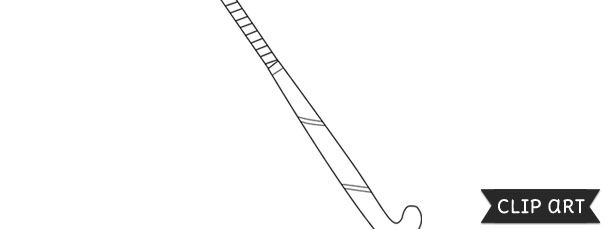 Detail Hockey Stick Clip Art Nomer 37