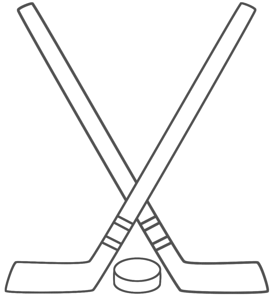 Detail Hockey Stick Clip Art Nomer 48
