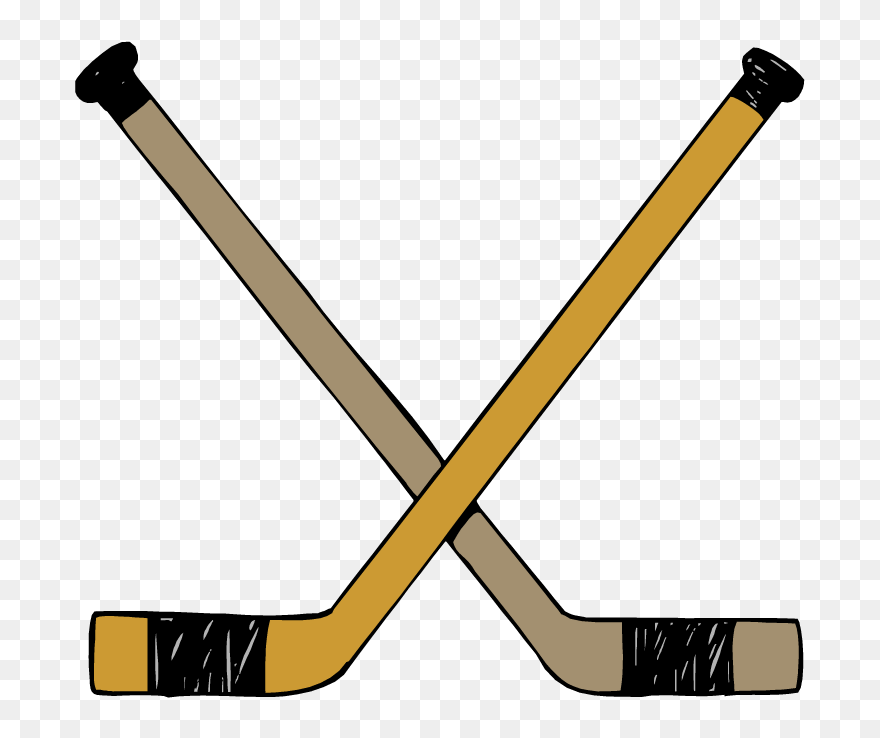 Detail Hockey Stick Clip Art Nomer 8
