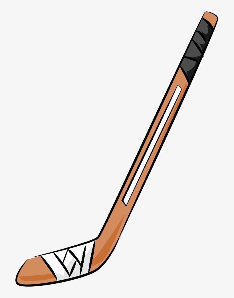 Detail Hockey Stick Clip Art Nomer 9