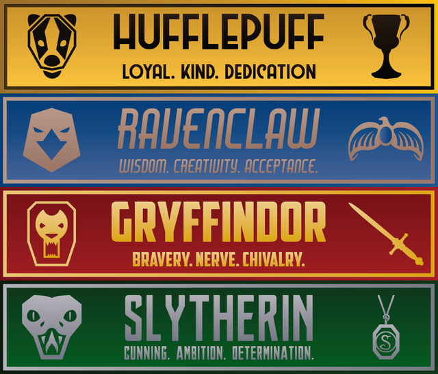 Detail Hogwarts Houses Logo Nomer 18