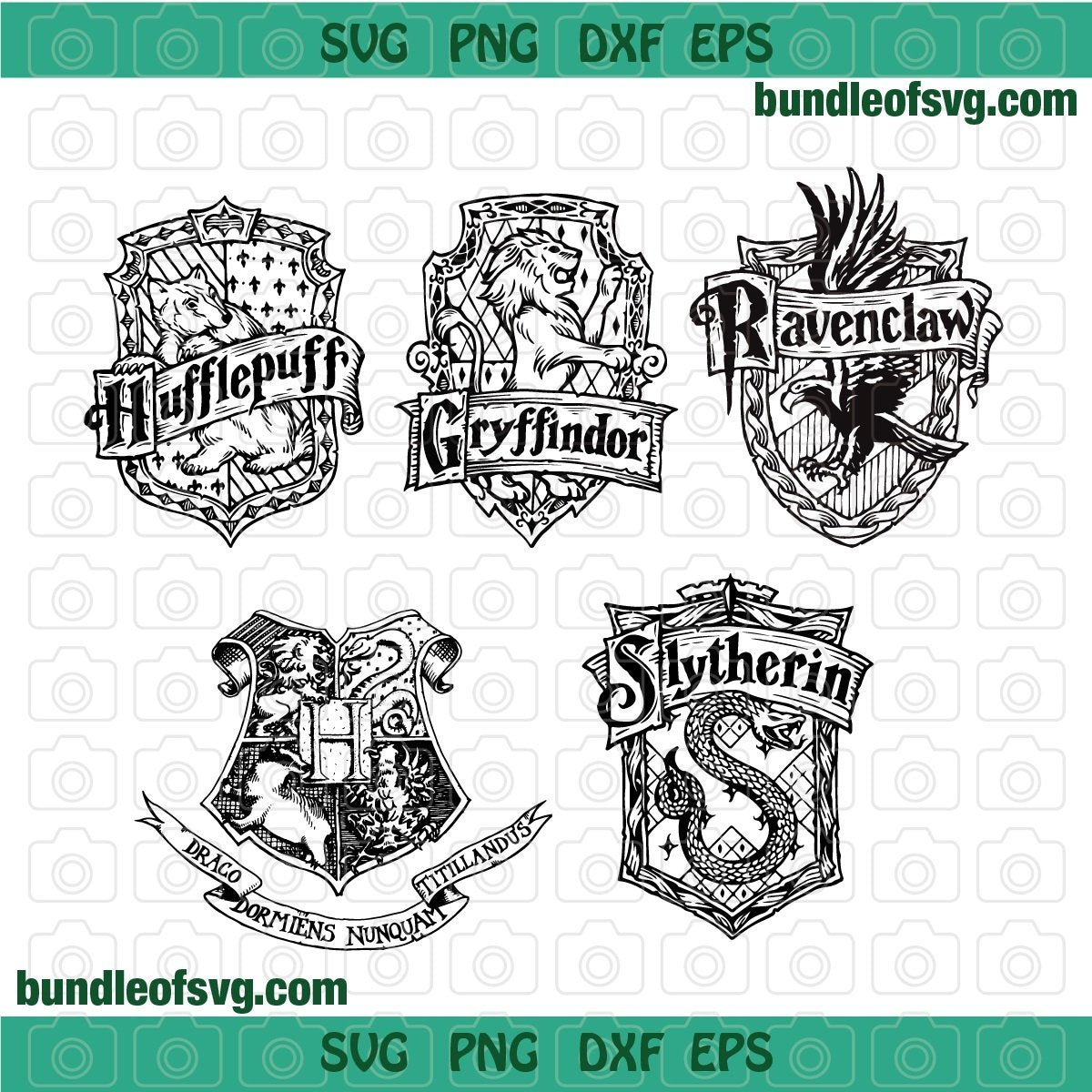 Detail Hogwarts Houses Logo Nomer 34