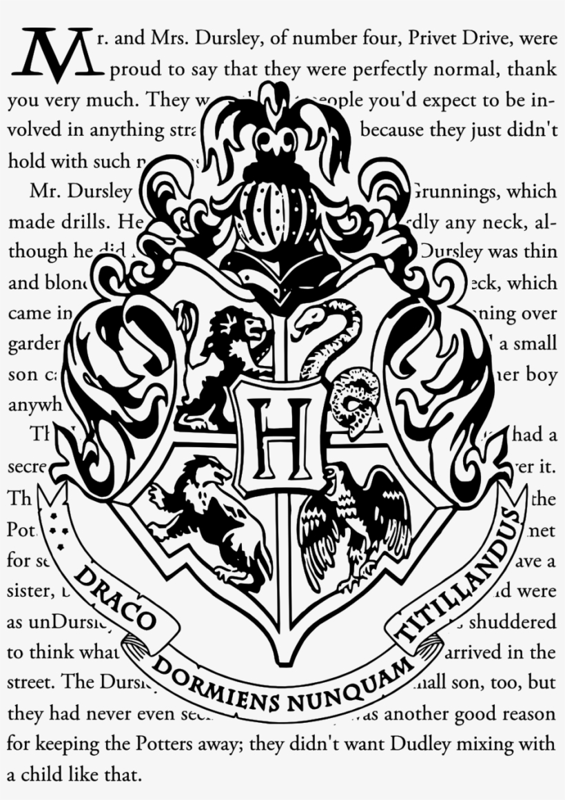 Detail Hogwarts Logo Vector Nomer 27
