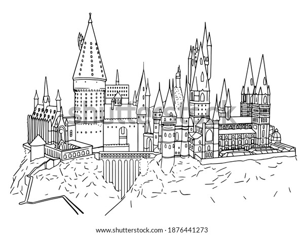 Detail Hogwarts Vector Nomer 2