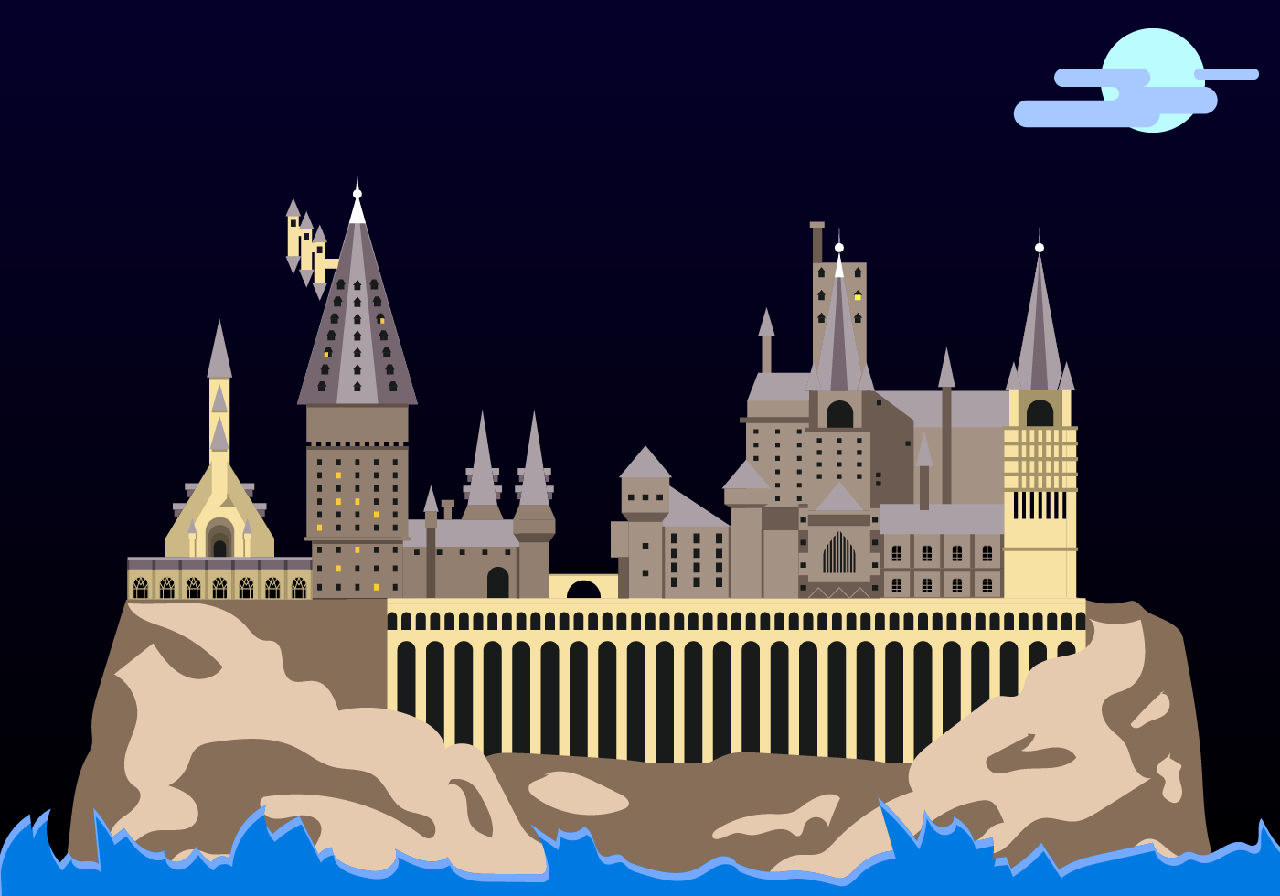 Detail Hogwarts Vector Nomer 35