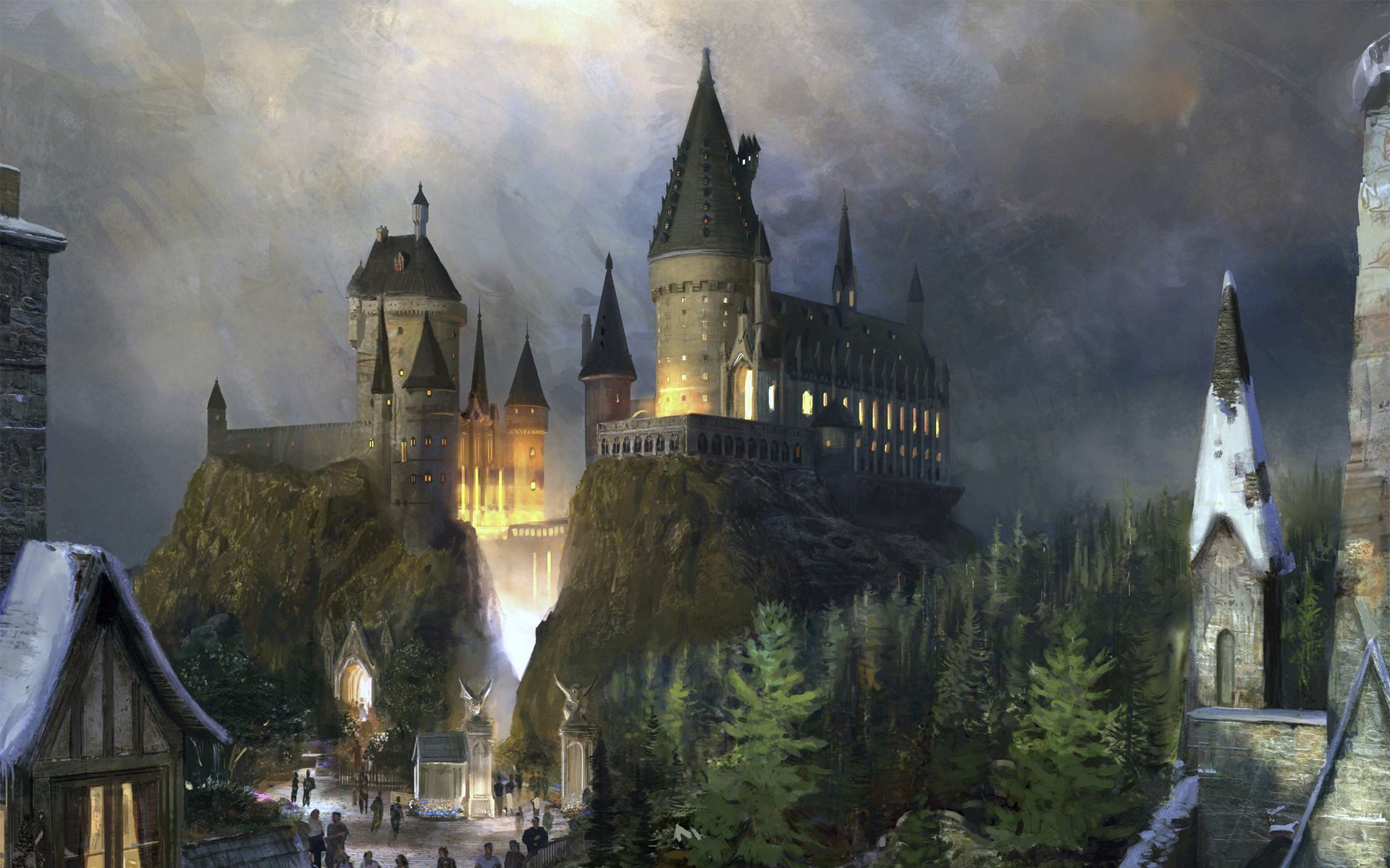 Detail Hogwarts Wallpaper Hd Nomer 38