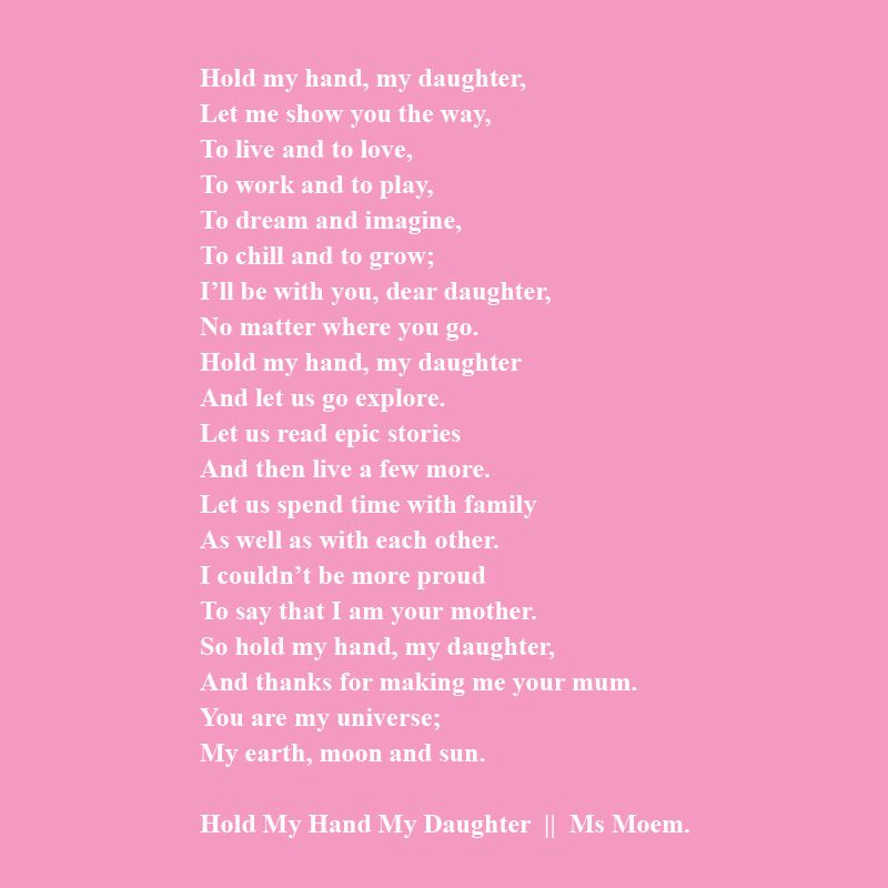Detail Hold My Hand Daughter Quotes Nomer 17