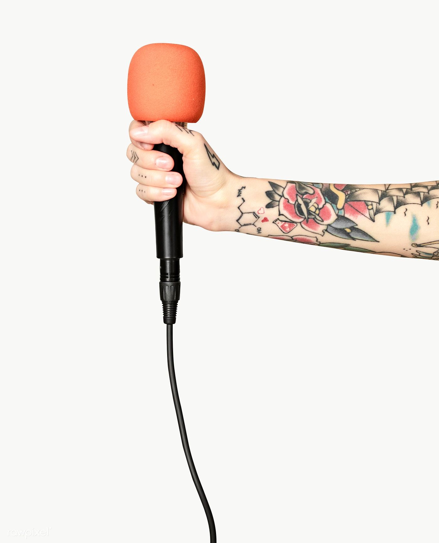 Detail Holding Microphone Png Nomer 13