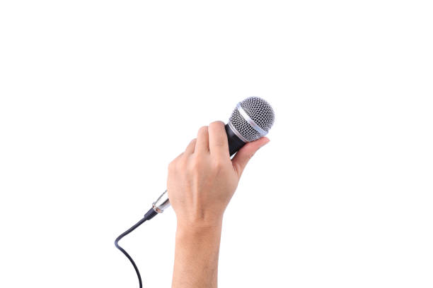 Detail Holding Microphone Png Nomer 9