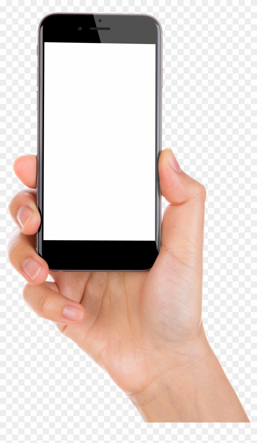 Holding Phone Png - KibrisPDR