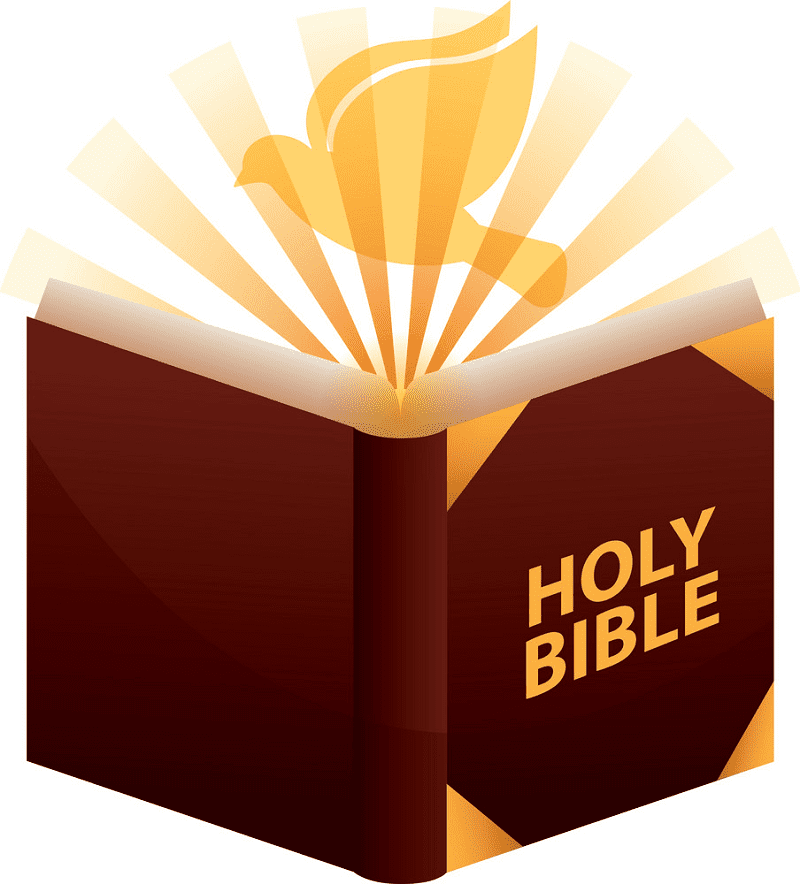 Detail Holy Bible Open Bible Clipart Nomer 9