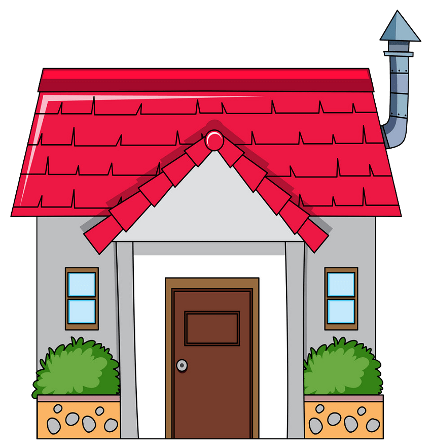 Detail Home Clipart Transparent Nomer 21