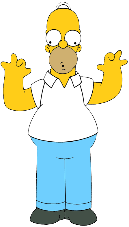 Detail Homer Simpson Clip Art Nomer 8