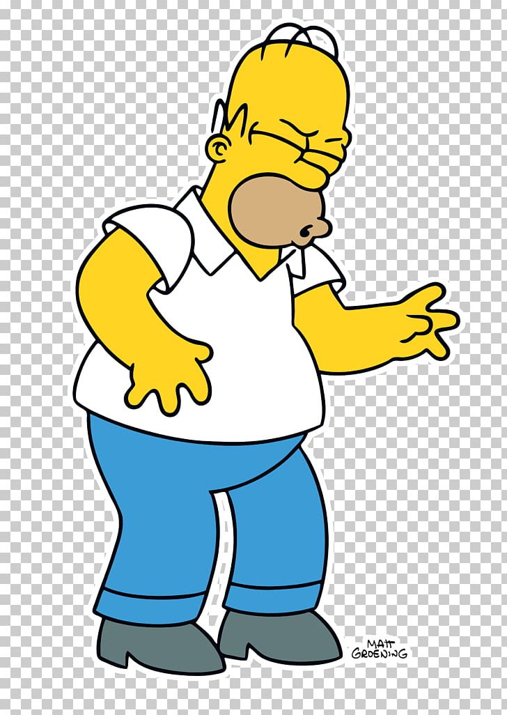 Detail Homer Simpson Clip Art Nomer 10