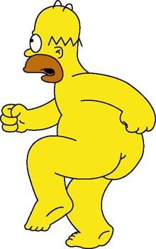 Detail Homer Simpson Clip Art Nomer 21