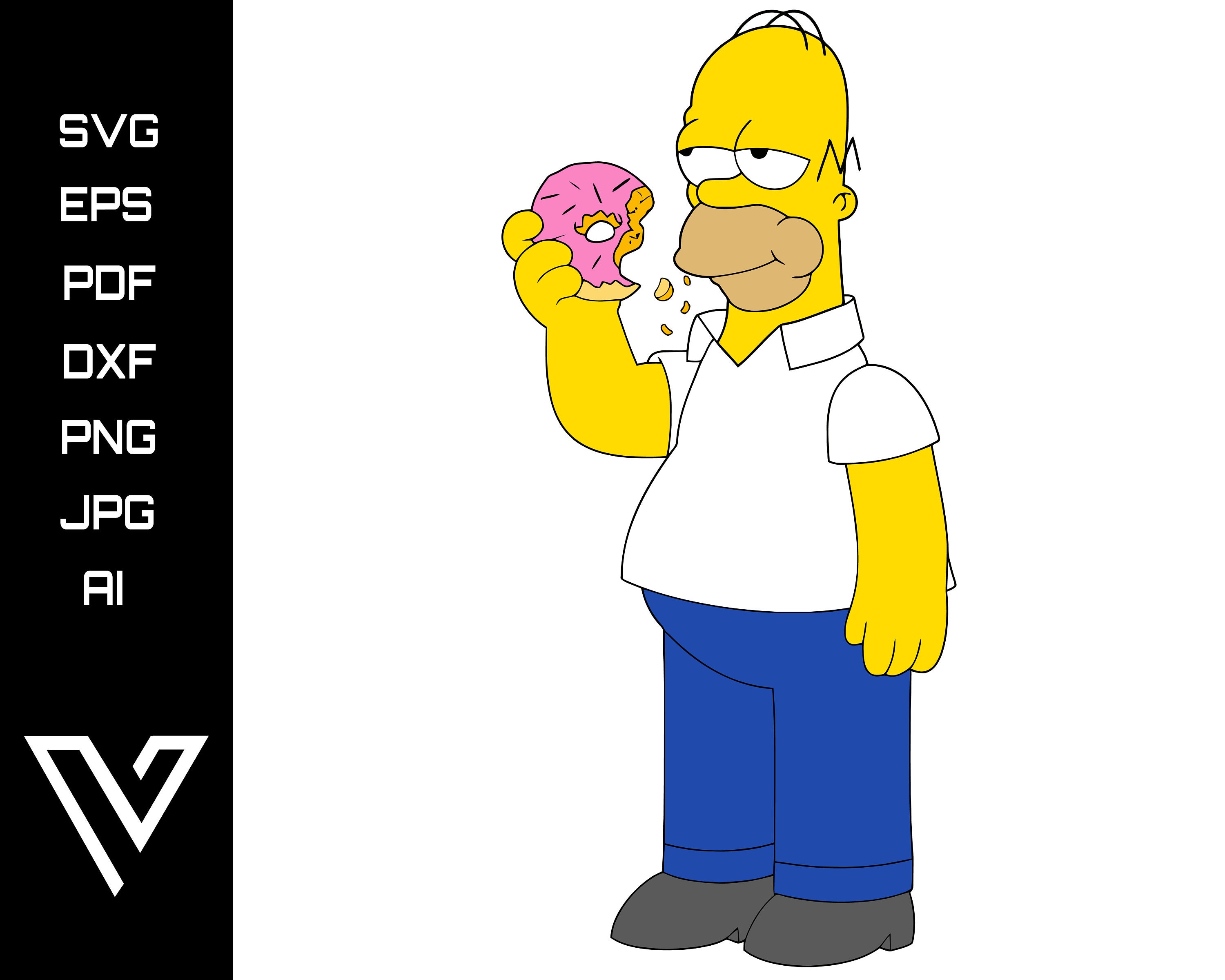 Detail Homer Simpson Clip Art Nomer 40