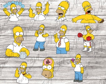 Detail Homer Simpson Clip Art Nomer 44