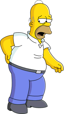 Detail Homer Simpson Clip Art Nomer 48