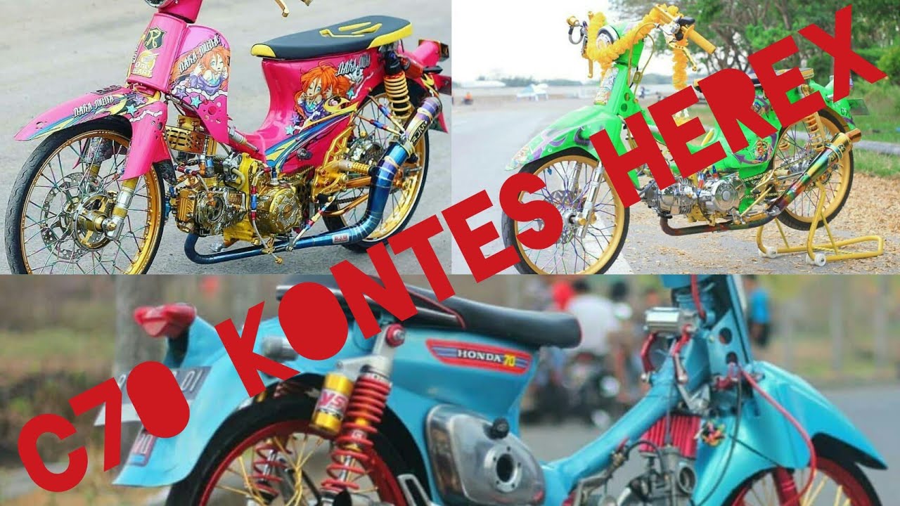 Detail Honda C70 Modif Drag Nomer 16