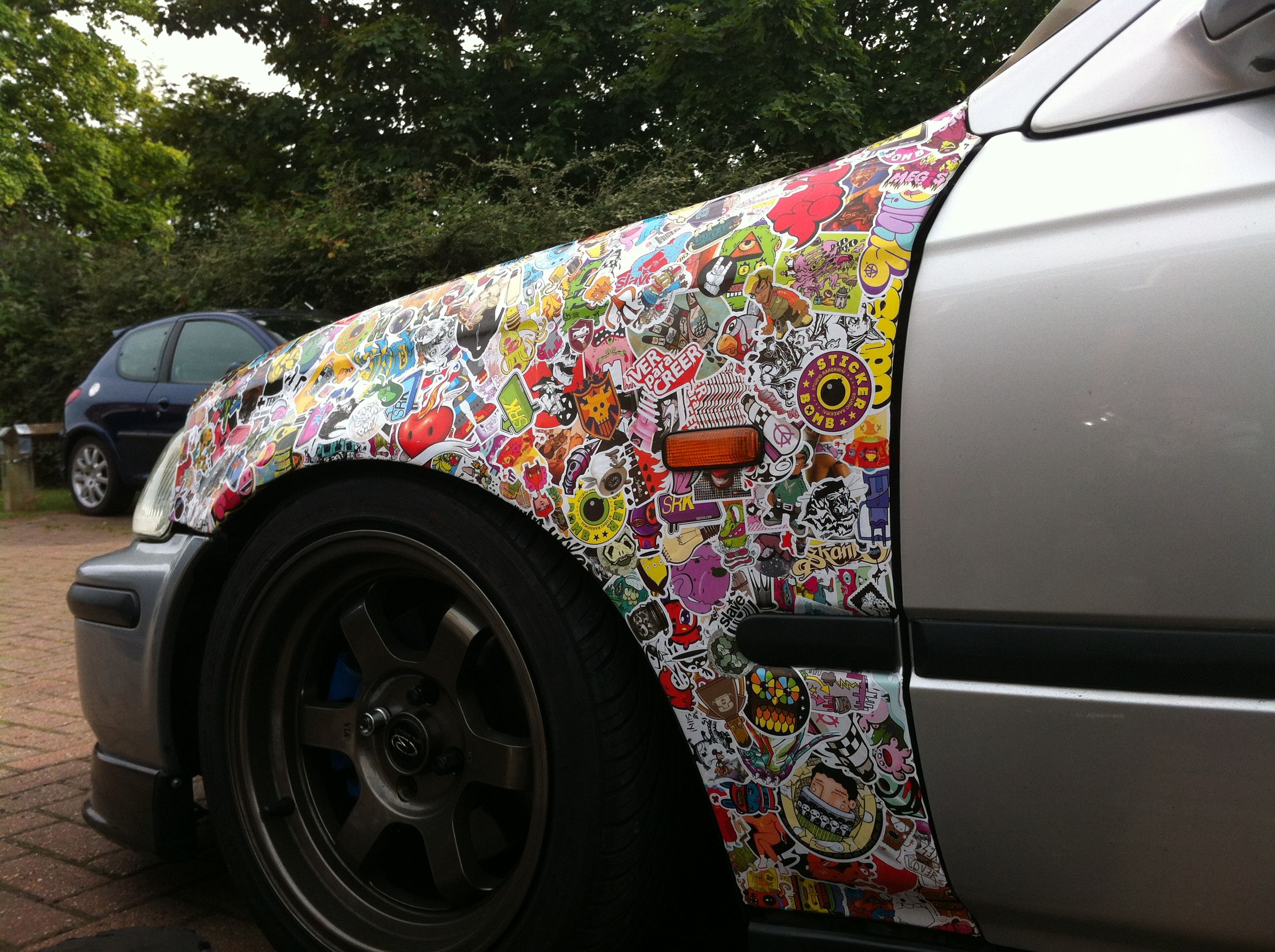 Detail Honda Sticker Bomb Nomer 2