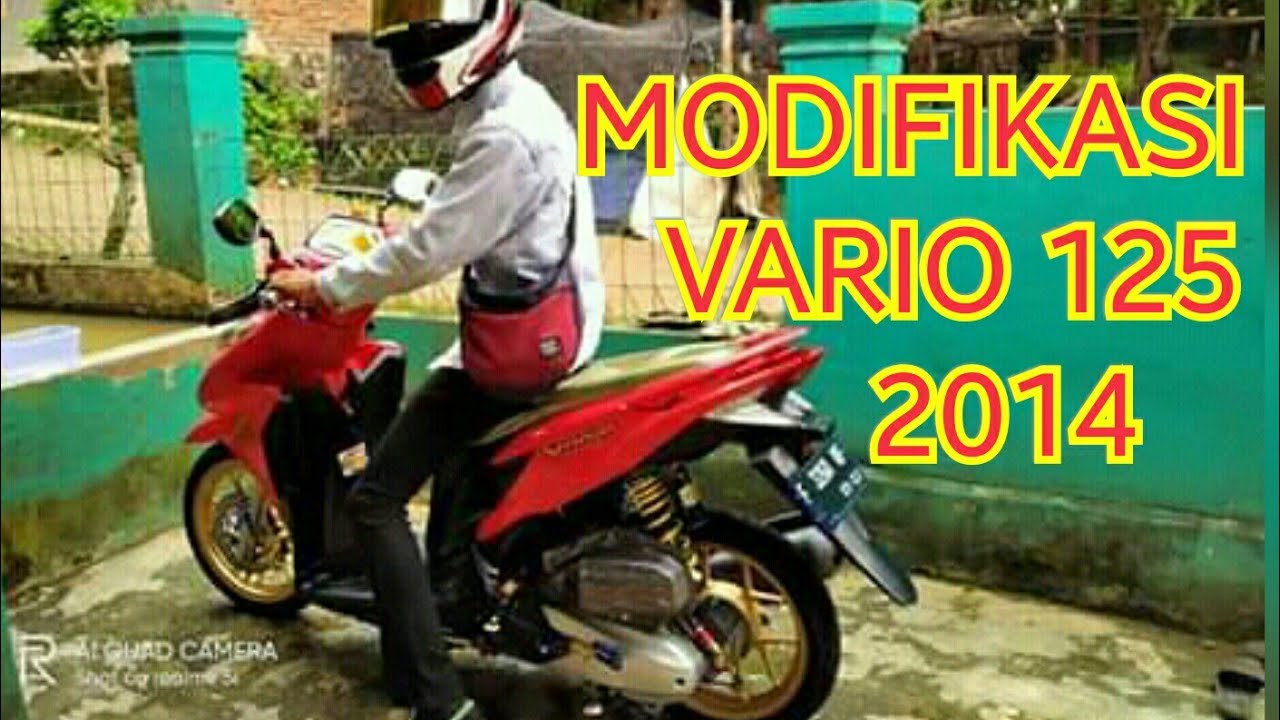 Detail Honda Vario Techno 125 Modifikasi Nomer 14