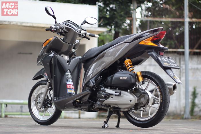 Detail Honda Vario Techno 125 Modifikasi Nomer 3