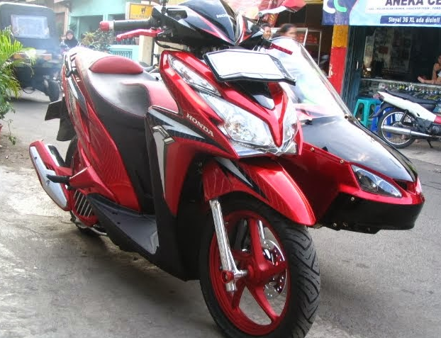 Detail Honda Vario Techno 125 Modifikasi Nomer 25