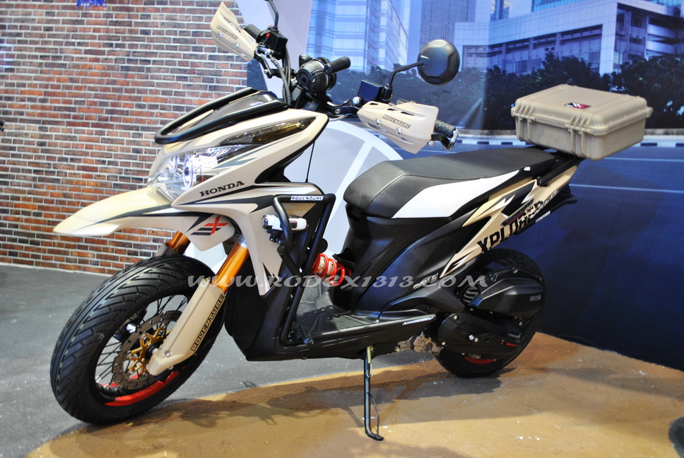 Detail Honda Vario Techno 125 Modifikasi Nomer 41