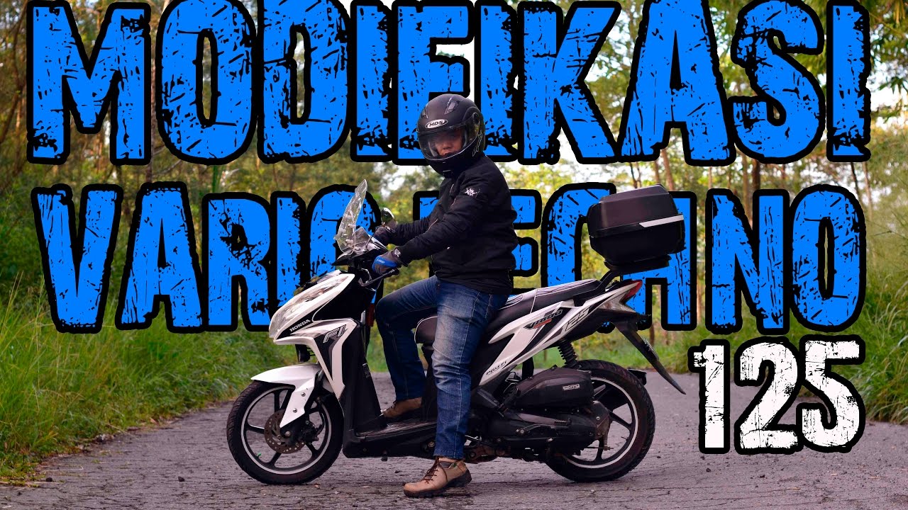 Detail Honda Vario Techno 125 Modifikasi Nomer 43