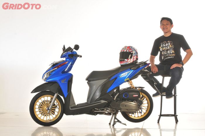 Detail Honda Vario Techno 125 Modifikasi Nomer 10