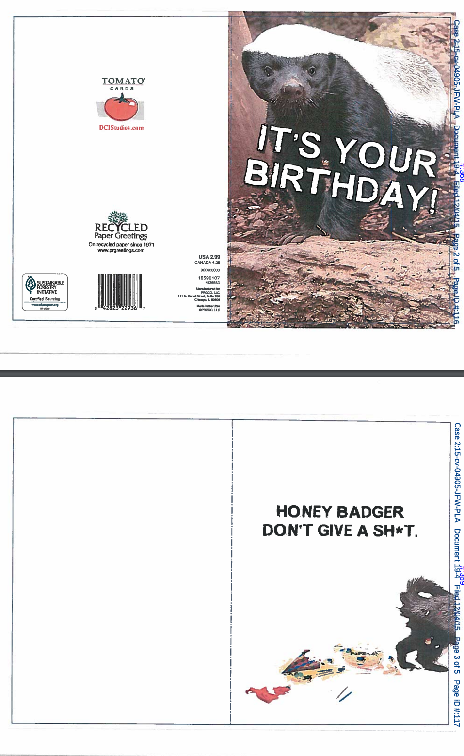 Detail Honey Badger Birthday Meme Nomer 29