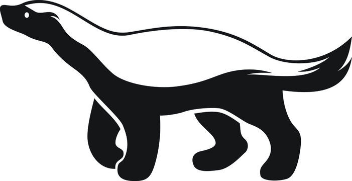 Detail Honey Badger Clip Art Nomer 5