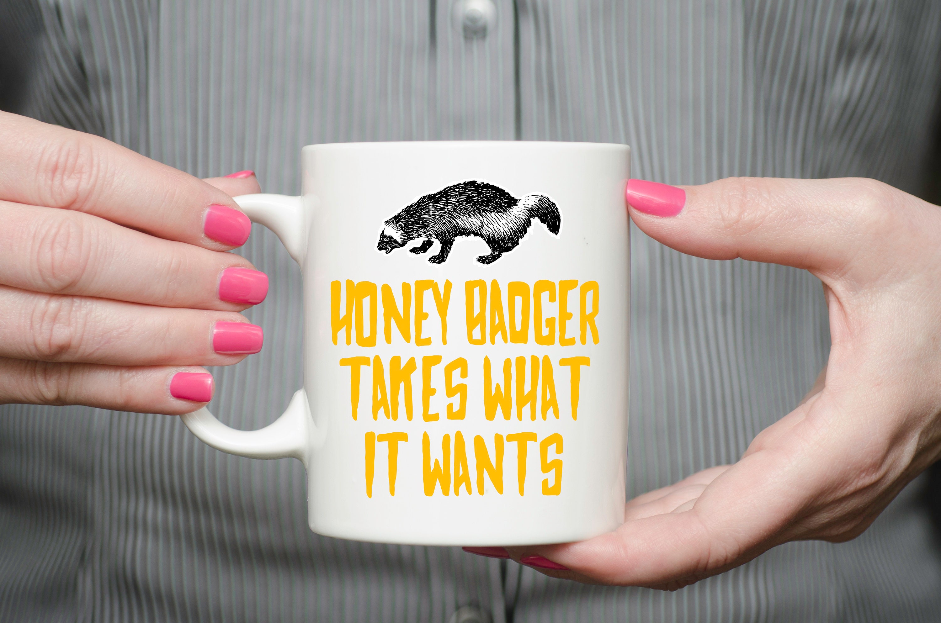 Detail Honey Badger Coffee Mug Nomer 53