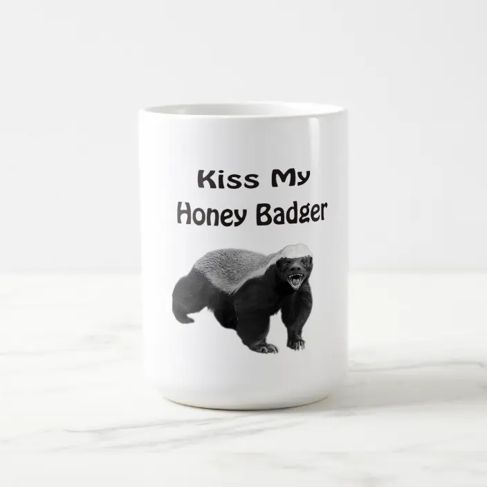 Detail Honey Badger Coffee Mug Nomer 10