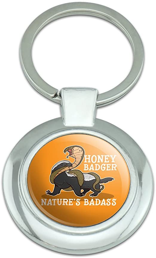 Detail Honey Badger Keychain Nomer 19