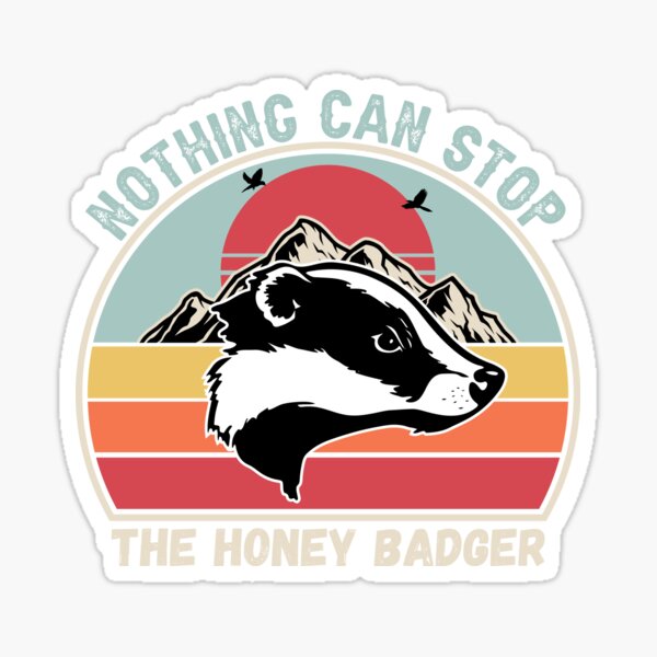 Detail Honey Badger Sticker Nomer 13