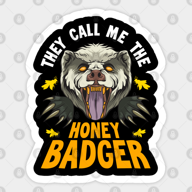 Detail Honey Badger Sticker Nomer 14