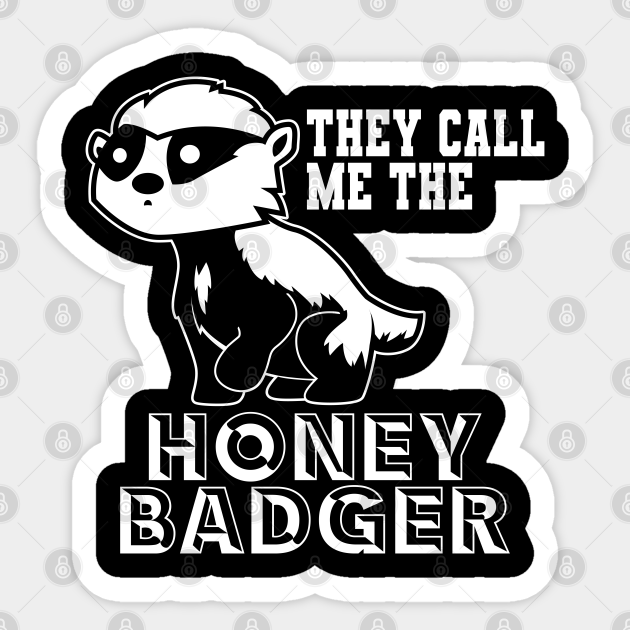 Detail Honey Badger Sticker Nomer 3