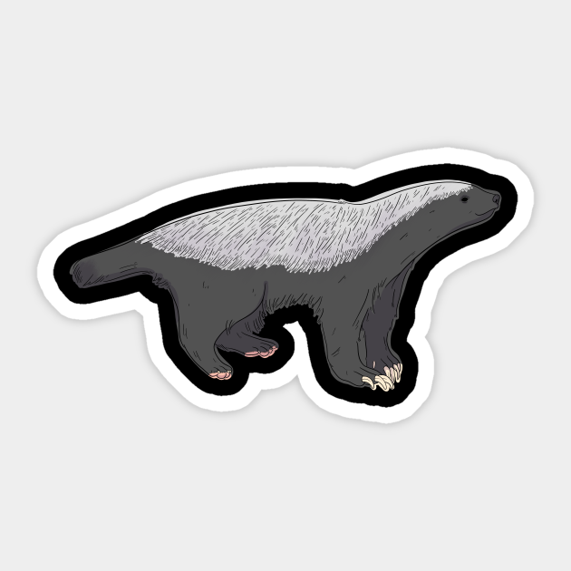 Detail Honey Badger Sticker Nomer 32