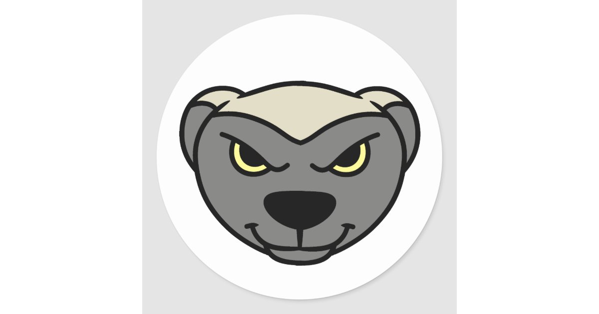 Detail Honey Badger Sticker Nomer 33